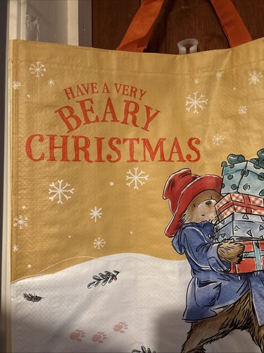 Paddington bear christmas tote - paddington,