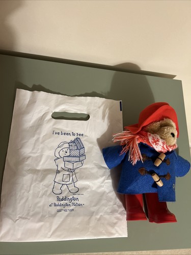 Paddington bear and bag - bear,
