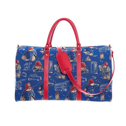 Paddington bear blue holdall - blue,