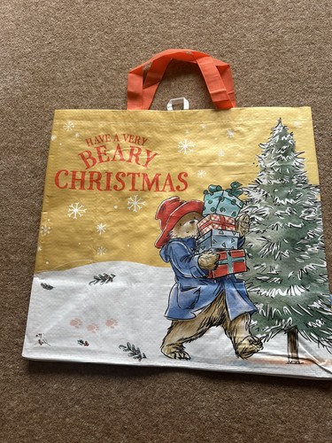 Paddington bear christmas tote - paddington,
