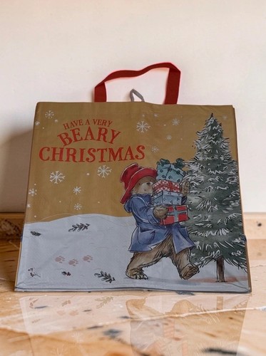 Paddington bear christmas tote - paddington,